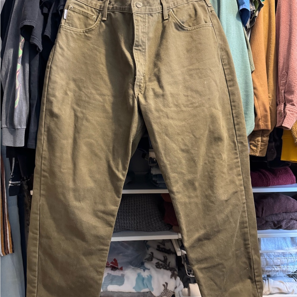 Carhartt Men's Straight Jeans - flannel lined